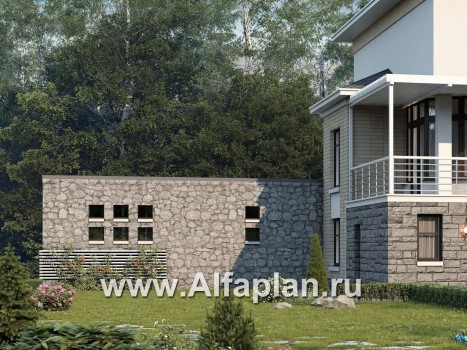 Проекты домов Альфаплан - Бассейн для загородных домов 77А,Б, 94А, 134Б, 394А - превью дополнительного изображения №1