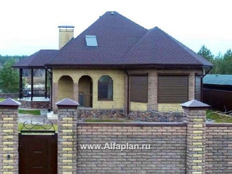 Проекты домов Альфаплан - «Душечка» - удобный дом для жизни и отдыха - превью дополнительного изображения №5
